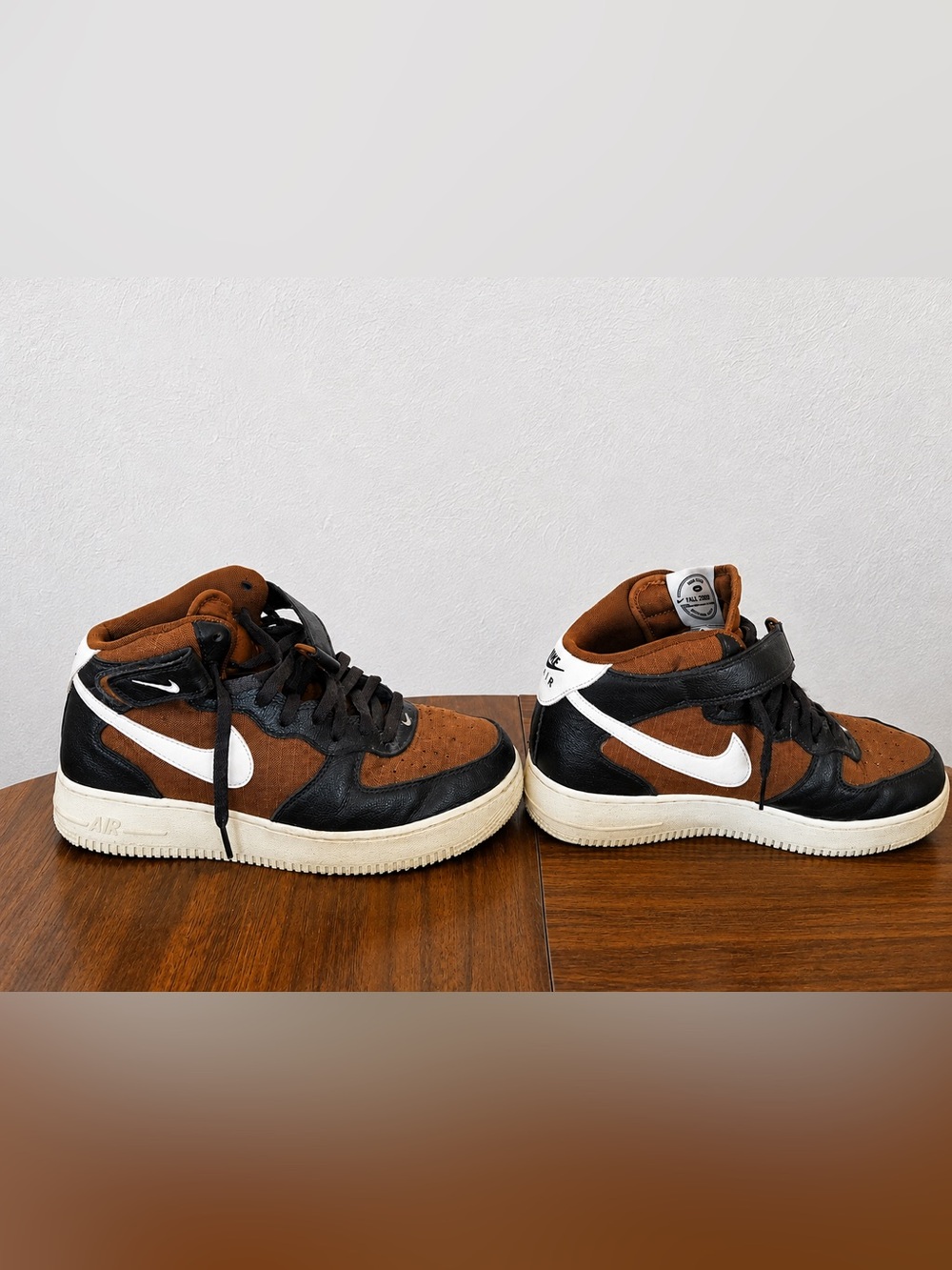 Nike Air Force 1 Mid ‘07 Certified Fresh Men’s 10 Brown Black DQ8766-001